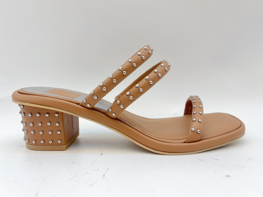 Tan Comfortable Soft Ladies Slippers desliza não bens para o verão