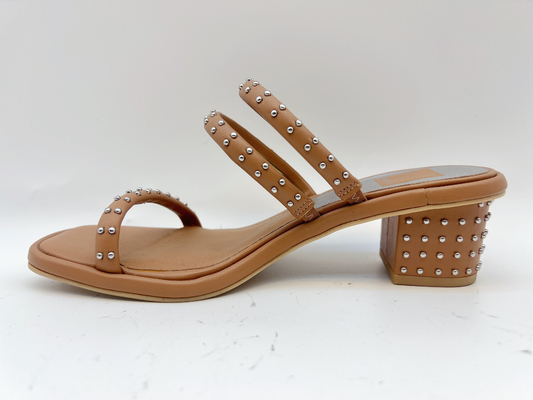 Tan Comfortable Soft Ladies Slippers desliza não bens para o verão