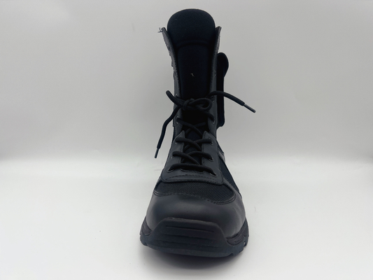 Deslizamento alto do tornozelo à moda em sapatas de trabalho resistentes do óleo confortável das botas do trabalho