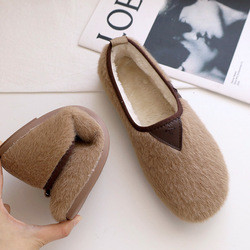 O algodão Soled macio das mulheres gravidas calça de fundo chato mais o veludo Peasy morno