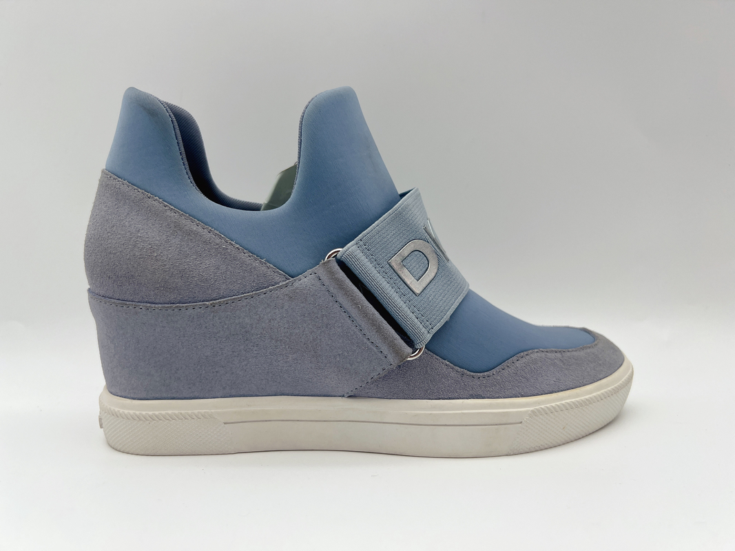 Nubuck macio confortável cobre mulheres calça uma unidade Outsole de borracha com látex de Pusable